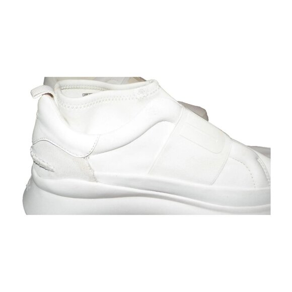 Women's 8.5 UGG Neutra Platform Sneakers 2" Winter White Neoprene Ankle Mid Top - Picture 8 of 9